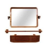 ราคา TIGER กระจกชุด 3 ชิ้น (แบบเหลี่ยม) รหัส EMS01 3 ชิ้น EMS04 ลายไม้สักทอง (10319257)