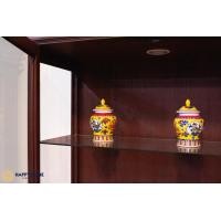 ราคา Happy Home Center ตู้โชว์ Antique ไม้สัก ไม้สัก สีสัก (10336642)