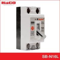 ราคา haco electric official store haco รุ่น sb-n16l เบรคเกอร์ป้องกันไฟเกิน (มีสัญญาณไฟสีฟ้า) 16 แอมป์ เบรกเกอร์ เบรกเกอร์ตัดไฟ เบรกเกอร์ป้องกันไฟ เบรคเกอร์ (10254715)