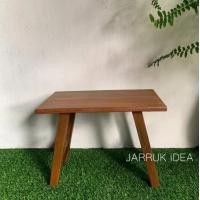 ราคา Jarruk Idea shop ม้านั่งไม้สักเก่า ไม้แผ่นเดียว 30*53*40cm ธรรมชาติ (10307013)