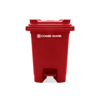 ราคา COMBI WARE ถังขยะพลาสติก ขนาด 60 ลิตร รุ่น RX-60LU แดง 60 ลิตร (10311580)