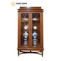 ราคา Happy Home Center ตู้โชว์ Style Antique ไม้สัก สีสัก (10336641)