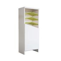 ราคา KIOSKตู้รองเท้า Angolo 1 บานประตู สีเขียว_ขาวครีม กว้าง 51.3 cm. * สูง 130 cm. * ลึก 35 cm. ตู้รองเท้าAngolo 1 บานประตู_เขียว_ขาวครีม (10341967)
