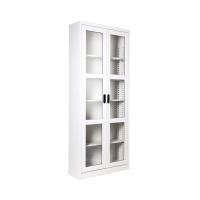 ราคา KIOSK ตู้ใส่หนังสือรุ่น MAXBOOK บานเปิดกระจก ขาวครีม (10338151)
