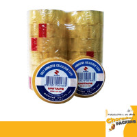 ราคา Chornakorn Packing เทปใส Unitape 1/2",1 x 36,72 ( แกนเล็ก,แกนใหญ่ ) 1/2" นิ้ว X 72Y แกนใหญ่ (10362313)