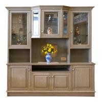 ราคา Happy Home Center ตู้โชว์ไม้สัก Vintage ไม้สัก สีสัก (10336964)