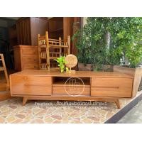 ราคา ท็อปกันเฟอร์นิเจอร์ไม้สักแพร่ ตู้วางทีวี Sideboard modern ไม้สักทอง - modern (10346511)