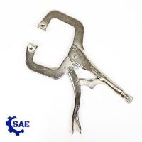 ราคา SAE hand tools เครื่องมือช่าง คีมล็อคปากตัวซี 11 นิ้ว 11 นิ้ว (10360623)