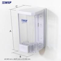 ราคา WSP ที่ใส่สบู่เหลว รุ่น DP-111 สีขาว 1 ช่อง (400 ml.) ที่ใส่สบู่เหลว (10355439)