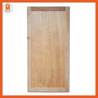 ราคา Mitaree2530 ประตูไม้เบญจพรรณ ลายปีกนก 100x200 ซม. ไม้จริง (ไม่เจาะลูกบิด) สีไม้ 100*200 ซม. (10374366)