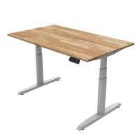 ราคา Ergotrend โต๊ะเพื่อสุขภาพ sit 2 stand Gen5 120x70cm - White Leg 120x70 Joint20 Top-Rubber wood 120x70 Joint20 (10383633)