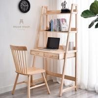 ราคา Wood Slash โต๊ะทำงานไม้ โต๊ะคอมพิวเตอร์ มีชั้นวาง. 160x80x47 (10378852)