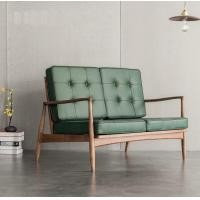 ราคา Casa.grandy โซฟาหนังแท้ full grain 2 ที่นั่ง สไตล์โมเดิร์น เบาะหนังแท้ full grain สีเขียวเข้ม (10359601)