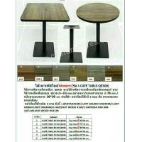 ราคา iLoft chair ขาโต๊ะเหล็กหล่อแบนตันกลมคุณภาพสูง #30 73 ดำ (10387537)