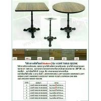 ราคา iLoft chair ขาโต๊ะเหล็กหล่อแบนตันกลมคุณภาพสูง ขาโรมัน #23 73 ดำ (10387539)