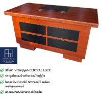 ราคา อัคราเจริญ เฟอร์นิเจอร์ โต๊ะผู้บริหาร TOPไม้ ลิ้นชักในตัว 160 cm (10387896)
