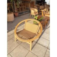 ราคา Minimal Design Phuket เก้าอี้มินิมอล เก้าอี้ไม้สักเรดาร์ เชือกถักมาคราเม่ Raw Wood งานไม้ดิบ (10373293)
