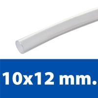 ราคา PRAS TEFLON TUBE (TRANSPARENT) ท่อเทปล่อนใส PFA PRAS ความยาว 1 เมตร 10x12 mm. (10379004)