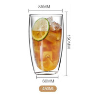 ราคา Homemart Homemart แก้วกาแฟ 2 ชั้น - แก้วสองชั้น Double Wall Glass 450 ml (10418124)
