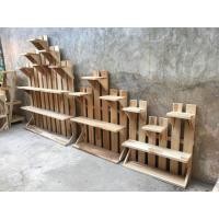 ราคา Kingkanbaimaisak ชั้นวางไม้สัก วางแคคตัส วางเล็กๆ สูง 66 กว้าง 50 ลึก 13 ซม. (10415810)