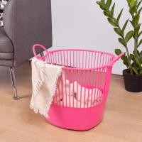 ราคา DECOS ตะกร้าพลาสติกสี่เหลี่ยม รุ่น 2158 สีชมพู |BAI| สีชมพู (10404040)