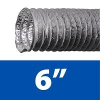 ราคา PRAS ท่ออลูมิเนียมฟอยล์ เสริมใยลวดสปริง หุ้มชั้นนอกด้วย PVC FOIL FLEX 6" ความยาว 10 เมตร (10380740)