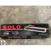 ราคา เครโฮม เครื่องตัดกระเบื้อง แท่นตัดกระเบื้อง SOLO No.5528-28" 28 นิ้ว ระบบรางคู่ลูกปืน (10417595)
