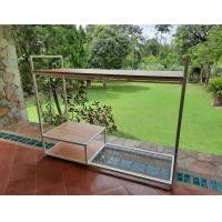 ราคา The Peak ตู้และชั้นวาฃของเอนกประสงค์ เหล้กสีขาว สีไม้แล็คเกอร์เงา ขนาด 60x180x140 cm. มินิมอล (10404777)