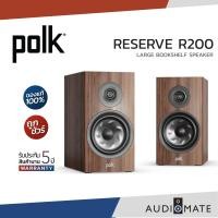 ราคา POLK AUDIO RESERVE R200 BOOKSHELF SPEAKER / ลําโพงวางหิ้ง รุ่น R 200 / รับประกัน 5 ปี โดย Power Buy / AUDIOMATE Walnut (ผ่อนชําระ) (10399372)