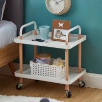 ราคา Cozybrown ชั้นใส่ของทรงสี่เหลี่ยมมีล้อเลื่อน TP0083 สีขาว 2 ชั้น (10392984)