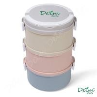 ราคา Deimeco ปิ่นโต รักษ์โลก DIY สีรุ้งพาสเทล (Rainbow) Lunch Box Food ปิ่นโตสแตนแลส ปิ่นโตไม่หก ปิ่นโตเข้าเวฟได้ ปิ่นโตเก็บความร้อน แบบ 3 ชั้น(คละสี) De (10447092)