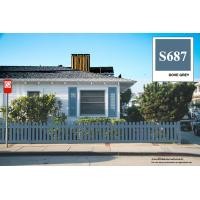 ราคา SCLASS สีน้ำมัน สีทาเหล็ก สีทาไม้ แถมแปรงทาสี ขนาดกระป๋อง 1/4 สีเทา 687 (10407960)