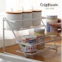 ราคา Cozybrown ชั้นวางของบนโต๊ะ TP0183 สีขาว 26x20x18.5 cm. (10394748)