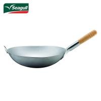 ราคา Seagull กระทะผักบุ้งไฟแดง ขนาดรวมด้าม 36 ซม. รหัส 100359036 สเตนเลส สเตนเลส สเตนเลส (10434435)