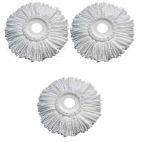 ราคา Jumper Kids อะไหล่หัวม็อบ ผ้าถูพื้น ไมโครไฟเบอร์ใช้กับ ไม้ถูพื้น แพค 3 (สีขาว) C576 (10447906)