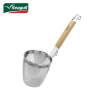 ราคา Seagull ตะกร้อลวกเส้น ขนาด 14 ซม. ด้ามสั้น รหัส 100306212 สเตนเลส (10434868)