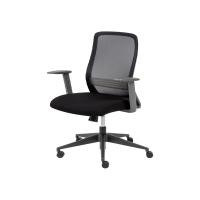 ราคา Modernform เก้าอี้สำนักงาน เก้าอี้ทำงาน เก้าอี้ออฟฟิศ รุ่น ERA-S พนักพิงกลาง สีดำ (10441679)