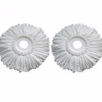 ราคา Jumper Kids อะไหล่หัวม็อบ ผ้าถูพื้น ไมโครไฟเบอร์ใช้กับ ไม้ถูพื้น แพค 2 (สีขาว) C577 (10447905)