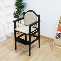 ราคา Baanmainicha เก้าอี้เสริมเด็ก ไม้ยางพารา ไม้สีโอ๊ค-เบาะสีครีม (10459277)