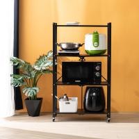 ราคา DECOS ชั้นวางของเหล็ก 4 ชั้น รุ่นนิก้า [ไม่รวมประกอบ] |EA| สีดำ (10463893)