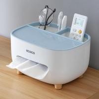 ราคา Cozybrown กล่องใส่ทิชชู่ TP0036 สีฟ้า 16x21x12 cm. (10472627)