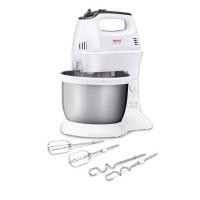 ราคา tefal เครื่องตีแป้ง เครื่องผสมอาหาร แบบตั้งโต๊ะ กำลังไฟ 300 W ความจุ3.5 ลิตร HT312138 สี (10473041)