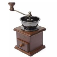 ราคา Home Lover เครื่องบดเมล็ดกาแฟ เครื่องบดกาแฟ Coffee Grinder แบบมือหมุน สแตนเลส 15 x 10 x 8 เครื่องชงกาแฟ สีน้ำตาล (10473059)