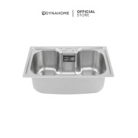 ราคา DYNAHOME ซิ้งค์ล้างจาน รุ่น DH-6042 1 หลุม แบบฝัง รุ่น DH-6042 สี (10473777)