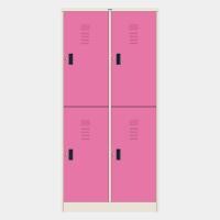 ราคา ICONIC ตู้ล็อคเกอร์ 4 ประตู รุ่น MLK-H4 W91.4 x D45.7 x H183 cm สีชมพู (10459764)