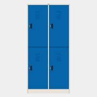 ราคา ICONIC ตู้ล็อคเกอร์ 4 ประตู รุ่น MLK-H4 สีน้ำเงิน W91.4 x D45.7 x H183 cm (10459767)