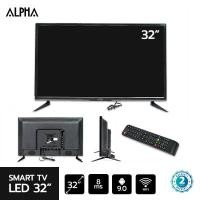 ราคา ALPHA ทีวี TV รุ่น LWD-325AA SMT V.9 ขนาด 32 นิ้ว แอนดรอย9 สีดำ LED32-SMT (10467523)