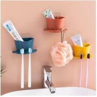 ราคา MONO9 แก้ววางแปรงสีฟัน ที่แขวนแปรงสีฟัน ที่ใส่แปรงฟัน 7 x 4 x 6 Mono9 กรม (10471297)