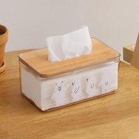 ราคา Cozybrown กล่องใส่กระดาษทิชชู่ใส TP0021 13x21.5x9.5 cm. ลายหมีขาว (10472176)