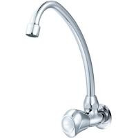 ราคา GRANDHOMEMART ก๊อกซิงค์ผนัง ตัวJ COTTO CENTURY CT185C11 โครเมียม ก๊อกน้ำในห้องครัว ก๊อกน้ำซิงค์ ก๊อกน้ำล้างจาน ทองเหลืองชุบโครเมียม 20x41x6 cm. COTTO (10488286)